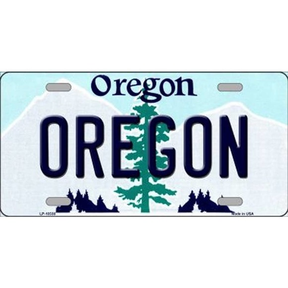 NCAA Oregon Ducks License Plate State Background Metal Tag Wall Sign Art New - Picture 1 of 3